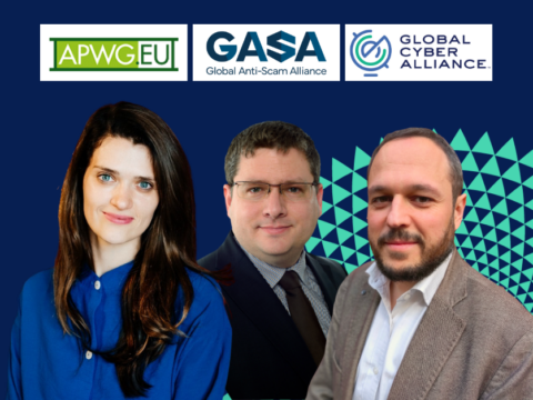 Jorij Abraham (GASA), Alejandro Fernández-Cernuda (GCA) and Zoriana Dmytryshyna (APWG) about their keynotes and panel