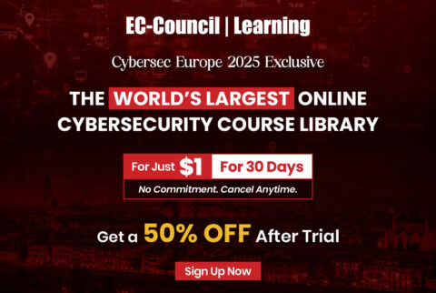 Unlock 700+ Cybersecurity Courses for $1: Exclusive EC-Council Offer for Cybersec Europe Members