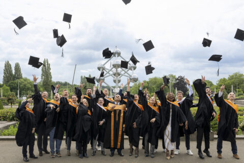 Solvay Brussels School at Cybersec Europe 2025: Graduation and Crisis Simulation
